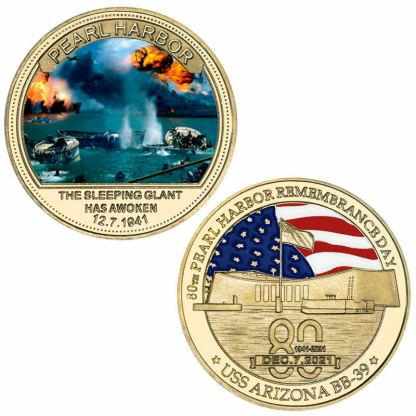 80th Anniversary Attack on Pearl Harbor Commemorative Coin