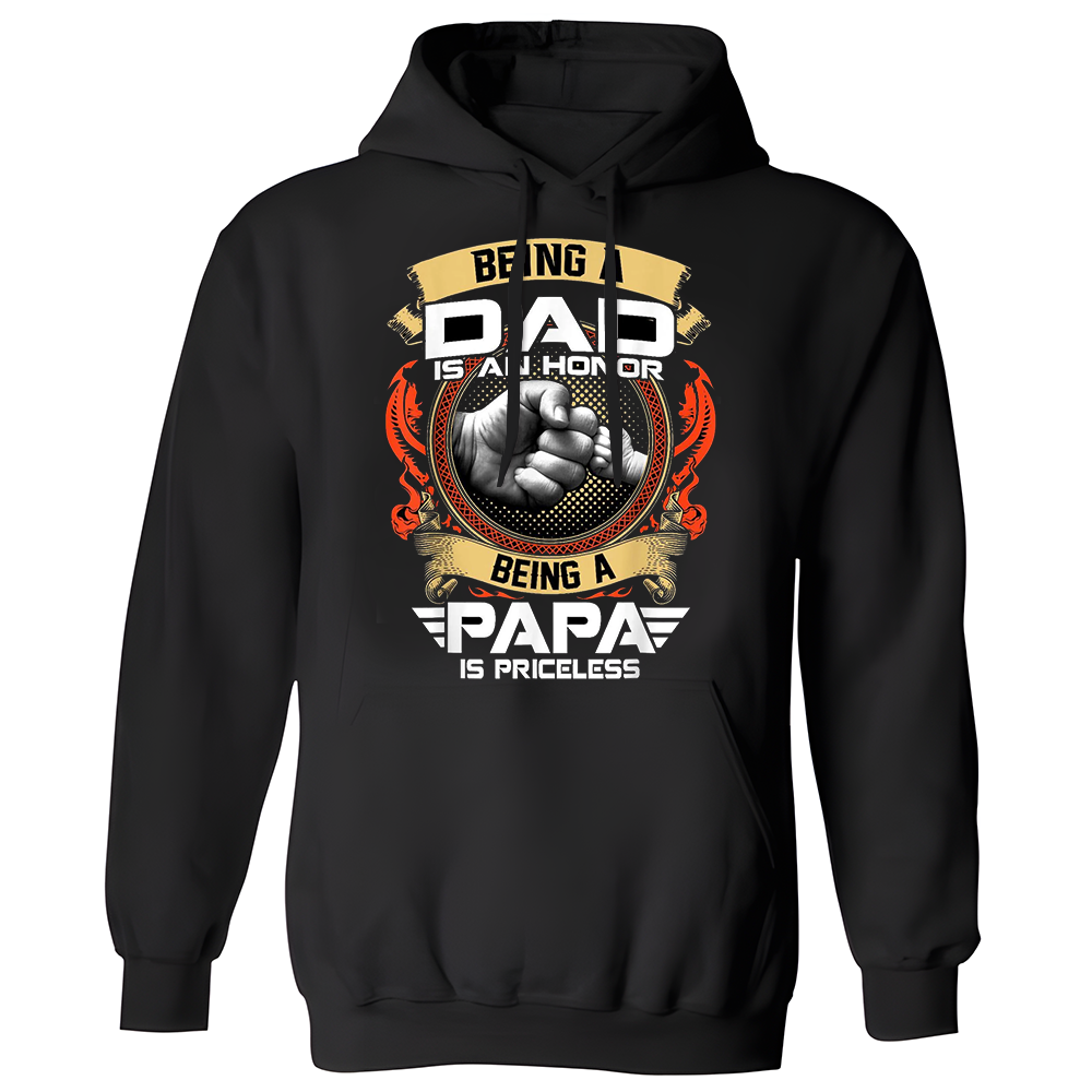 Being a Dad is an Honor Shirt, Being a Papa is Priceless T-Shirt, Father's Day Gift Shirt, Gift for Daddy