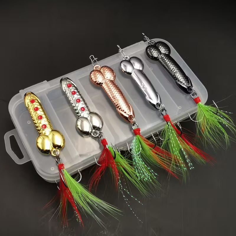 Funny Metal Vibration Lure Set