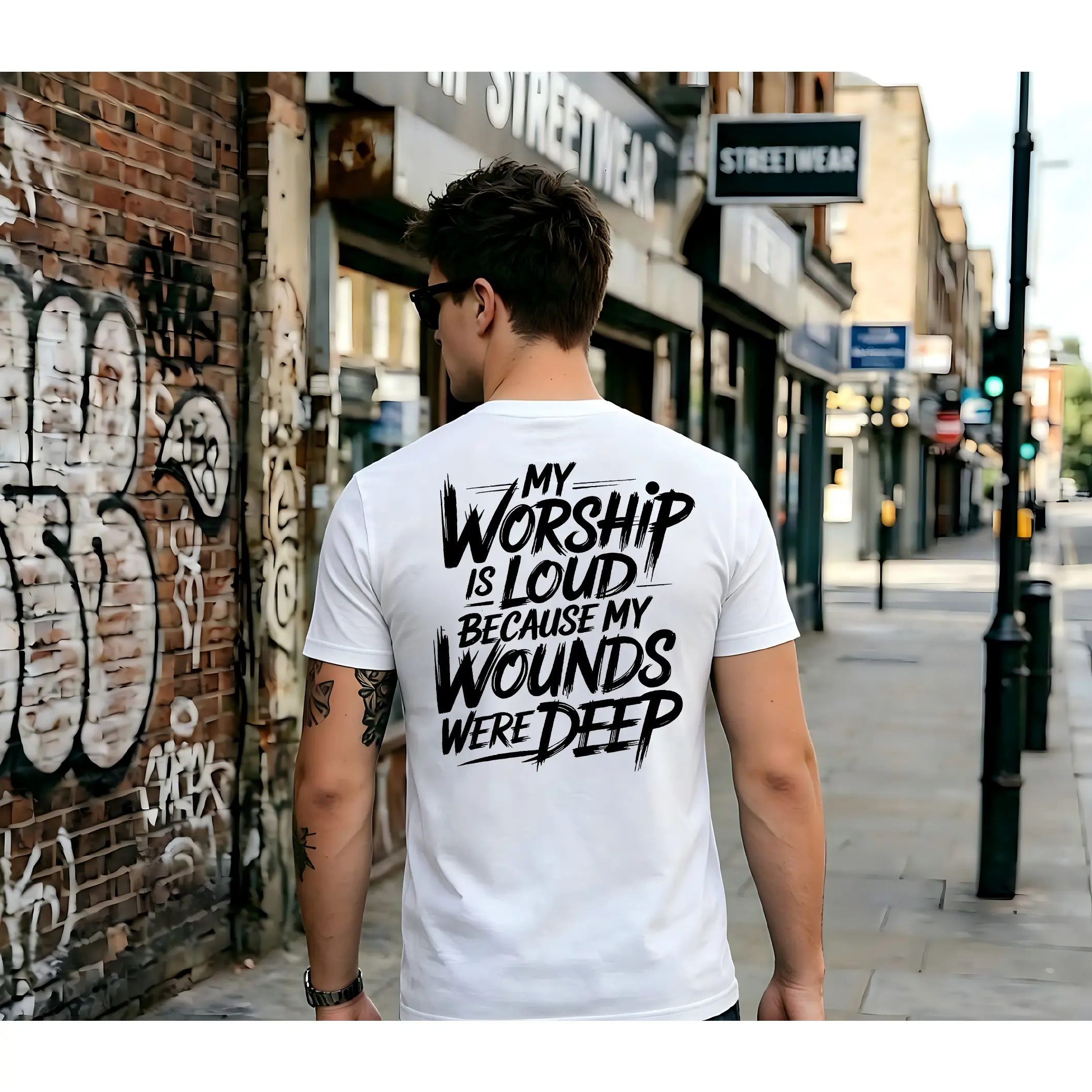 My Worship Is Loud Because My Wounds Were Deep Unisex Christian T-Shirt/Sweatshirt/Hoodie