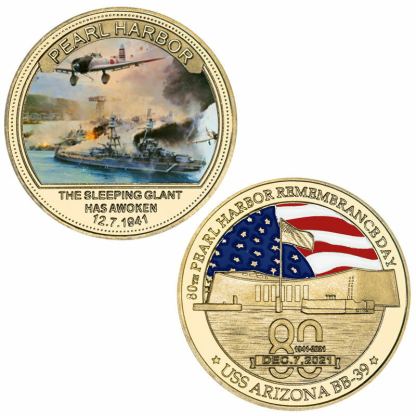 80th Anniversary Attack on Pearl Harbor Commemorative Coin