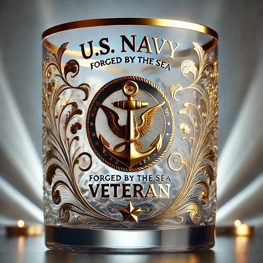 Veteran Tribute Glass