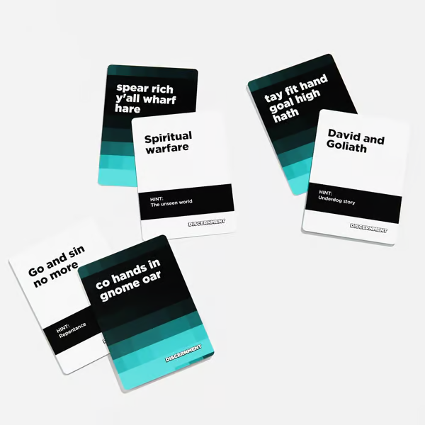 🔥LAST DAY 50% OFF✝️Discernment card game🎁Christian Gift