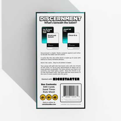 🔥LAST DAY 50% OFF✝️Discernment card game🎁Christian Gift