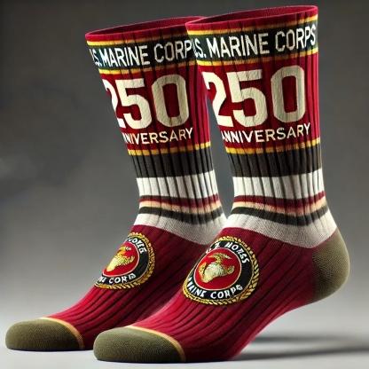 250th Anniversary Military Socks