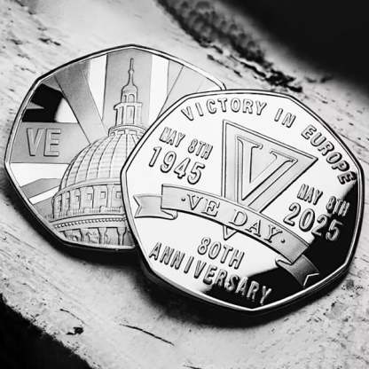 Limited Edition Release - VICTORY In EUROPE 80th Anniversary Commemorative Coin