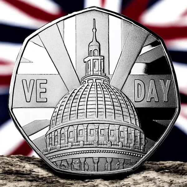 Limited Edition Release - VICTORY In EUROPE 80th Anniversary Commemorative Coin