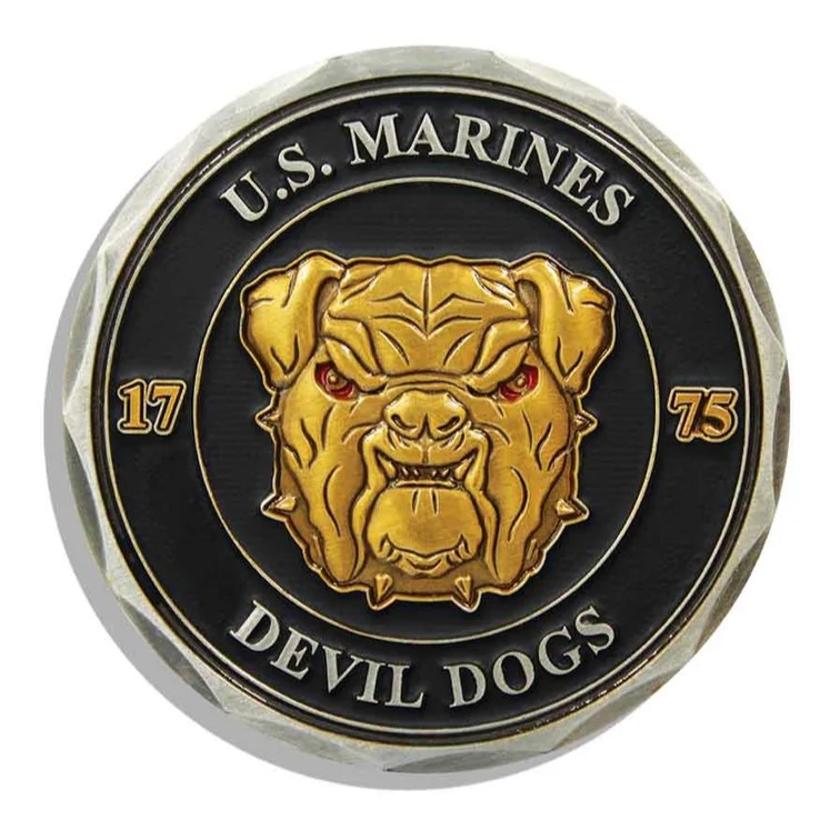 USMC Devil Dogs Challenge Coin