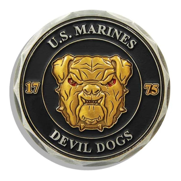 USMC Devil Dogs Challenge Coin