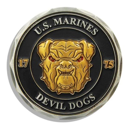 USMC Devil Dogs Challenge Coin
