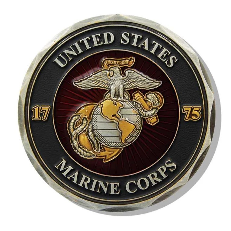 USMC Devil Dogs Challenge Coin