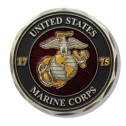 USMC Devil Dogs Challenge Coin