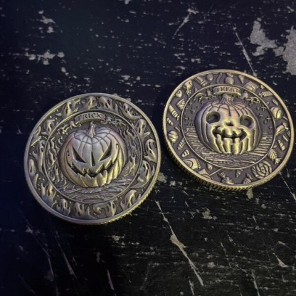 🎃Halloween Gift 50% Off--Trick or Treat Decision Coin
