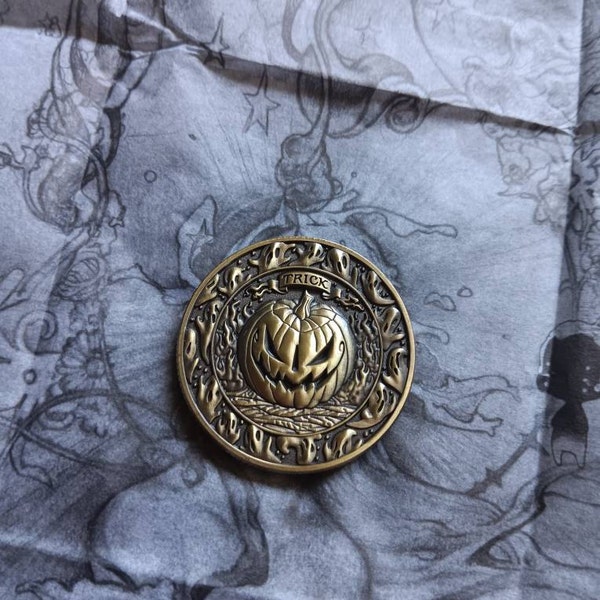 🎃Halloween Gift 50% Off--Trick or Treat Decision Coin