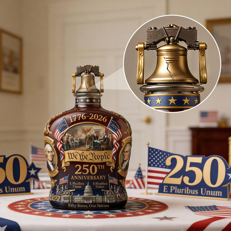U.S. 250th Anniversary Commemorative Whiskey Decanter（1776-2026）