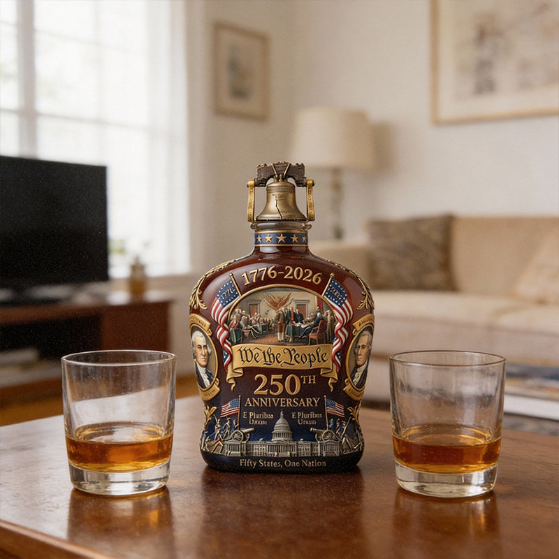 U.S. 250th Anniversary Commemorative Whiskey Decanter（1776-2026）
