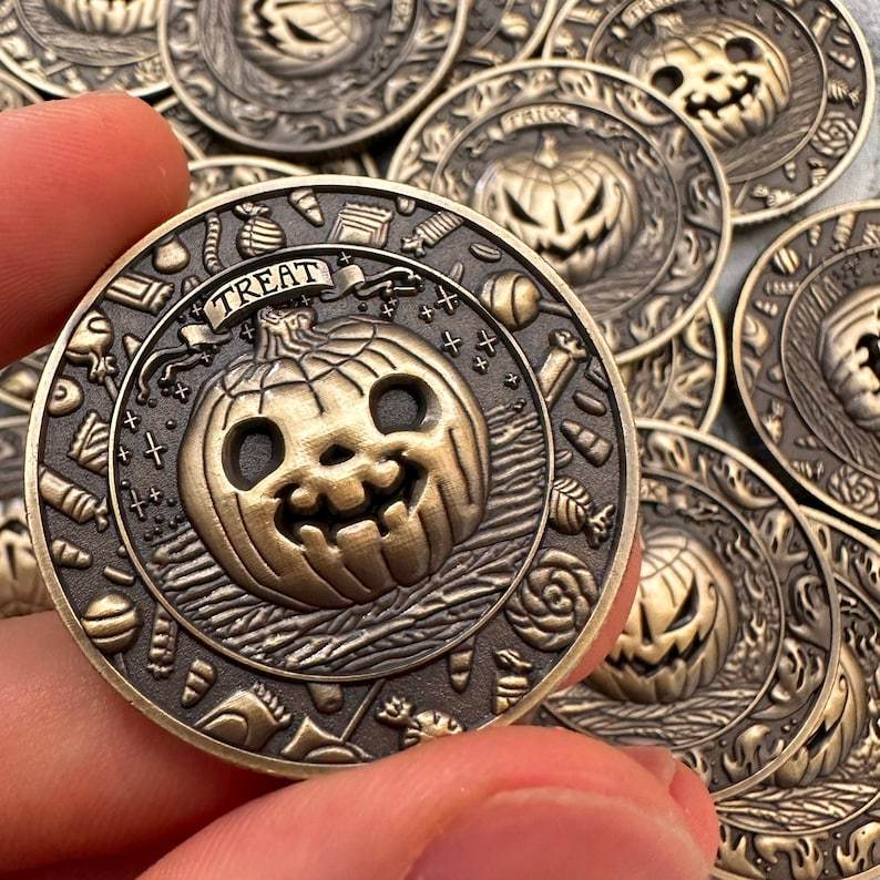 🎃Halloween Gift 50% Off--Trick or Treat Decision Coin