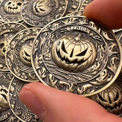 🎃Halloween Gift 50% Off--Trick or Treat Decision Coin