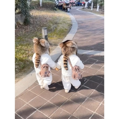 LAST DAY 49% OFF - Handmade Imitation Raccoon Fur Hat - - BUY 2 FREE SHIPPING