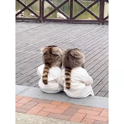 LAST DAY 49% OFF - Handmade Imitation Raccoon Fur Hat - - BUY 2 FREE SHIPPING