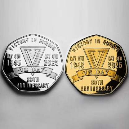 Limited Edition Release - VICTORY In EUROPE 80th Anniversary Commemorative Coin