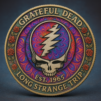 Grateful Dead Commemorative Coin