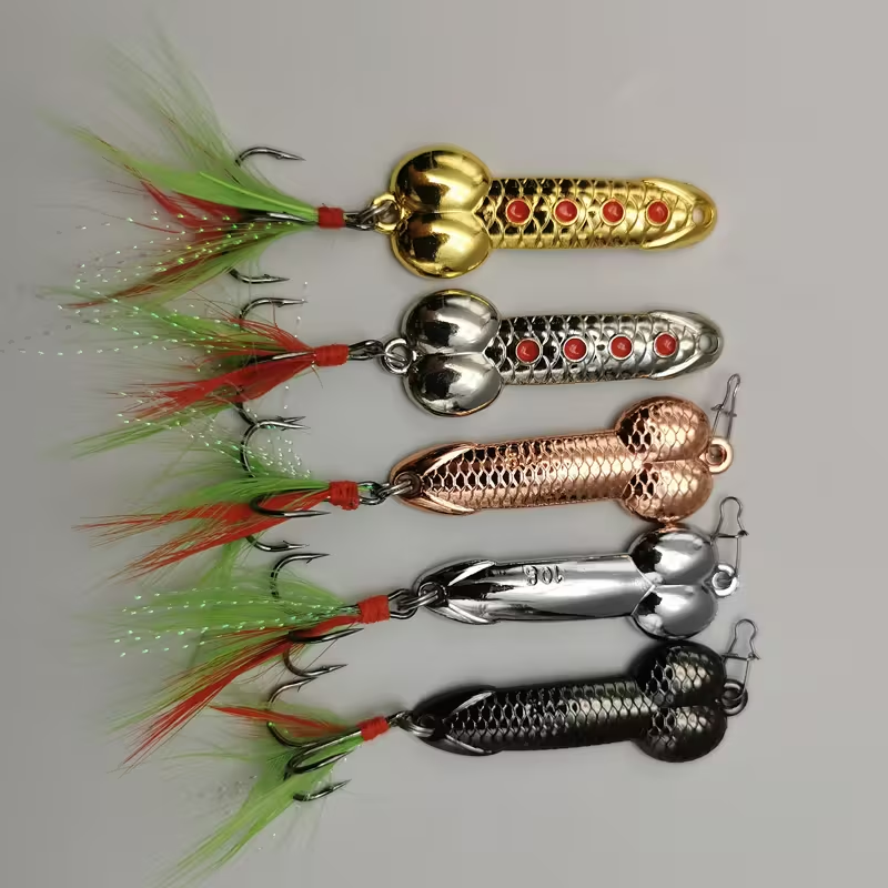 Funny Metal Vibration Lure Set