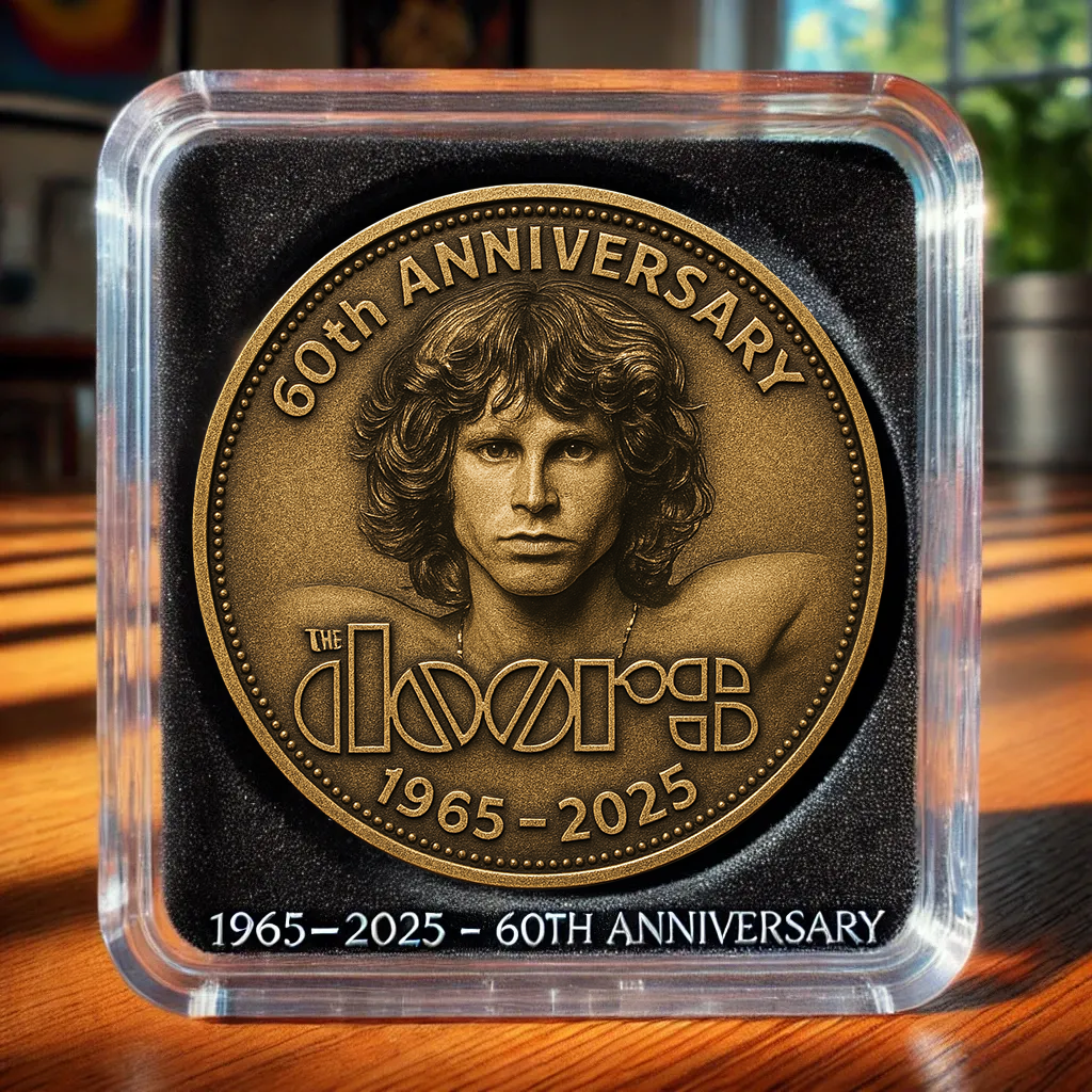 The Doors 60th Anniversary Commemorative Coin