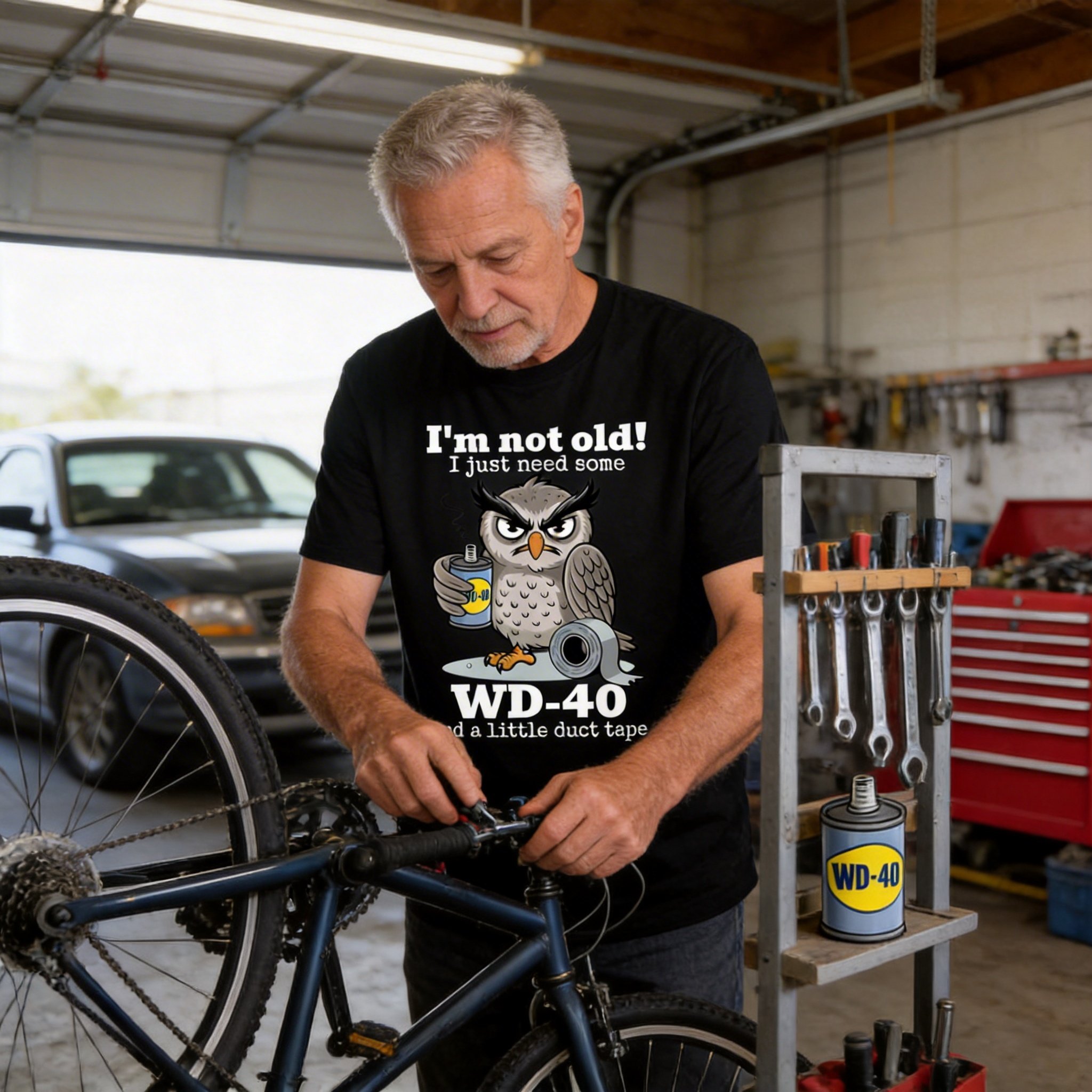 🦉 Owl I'm Not Old Graphic T-Shirt