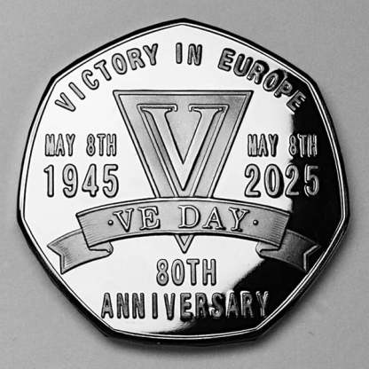 Limited Edition Release - VICTORY In EUROPE 80th Anniversary Commemorative Coin