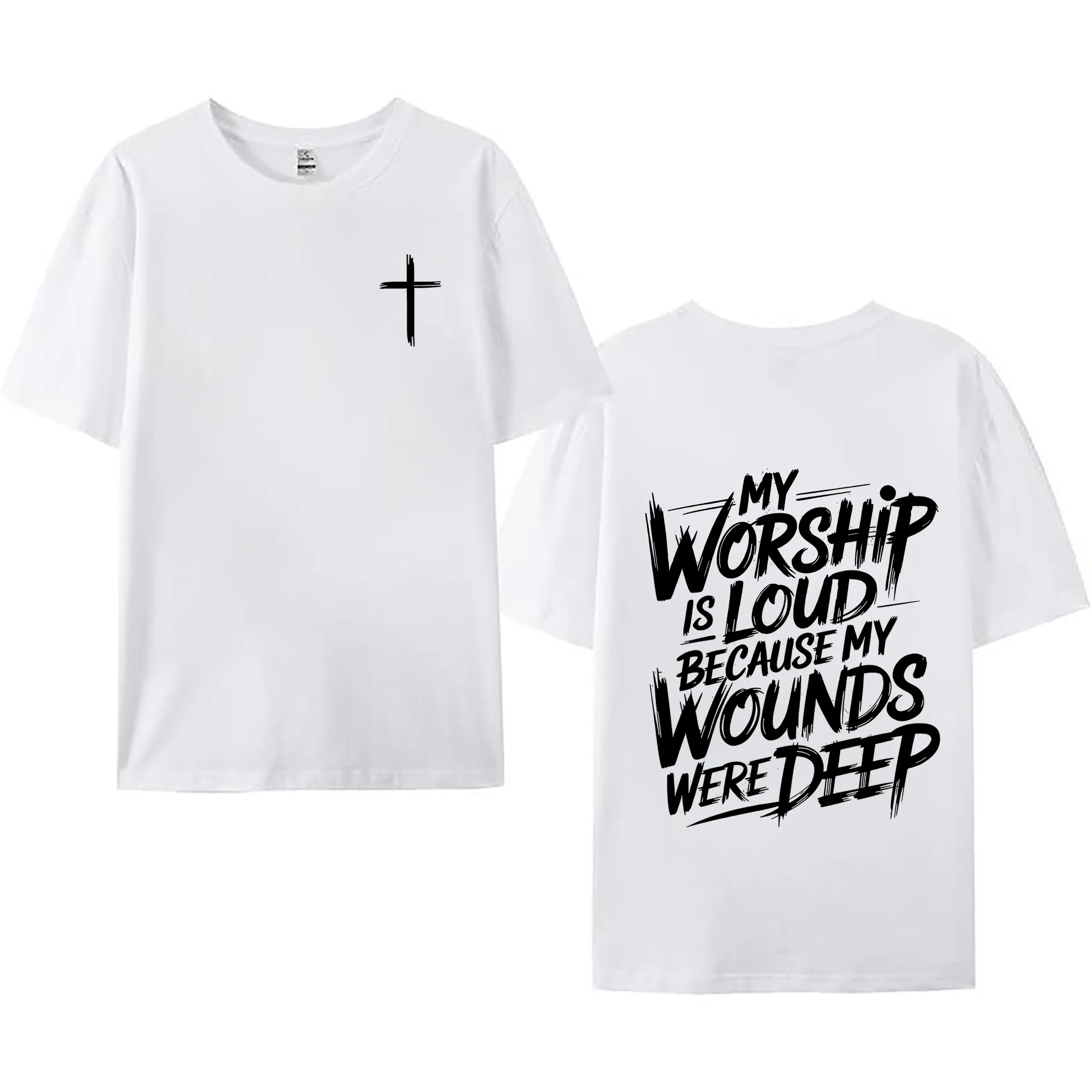 My Worship Is Loud Because My Wounds Were Deep Unisex Christian T-Shirt/Sweatshirt/Hoodie