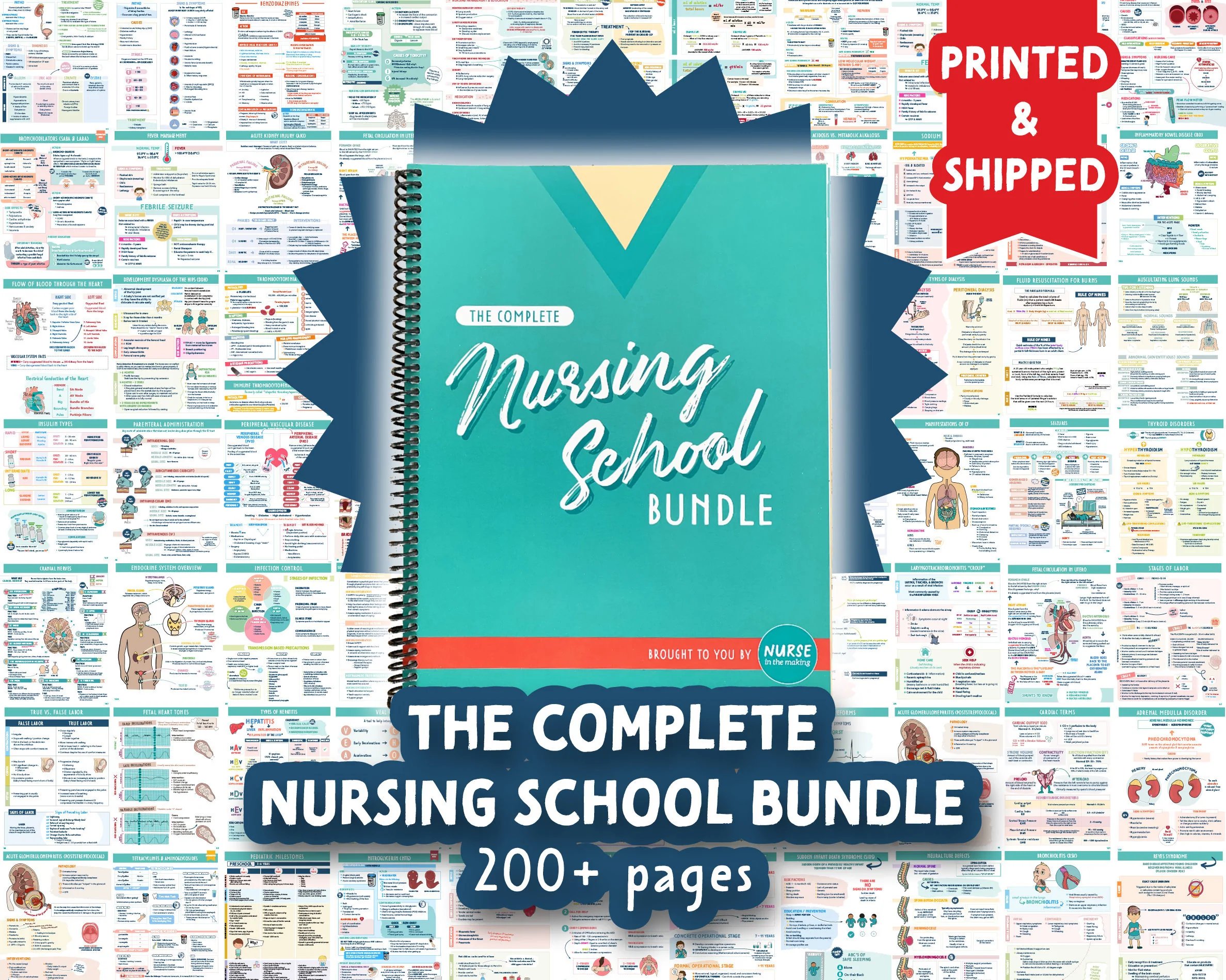 The Complete Nursing School Bundle