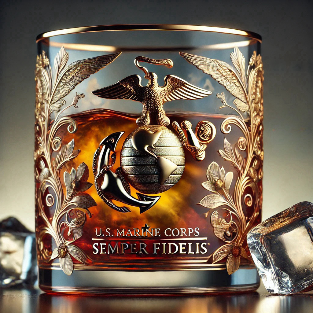 Veteran Tribute Glass