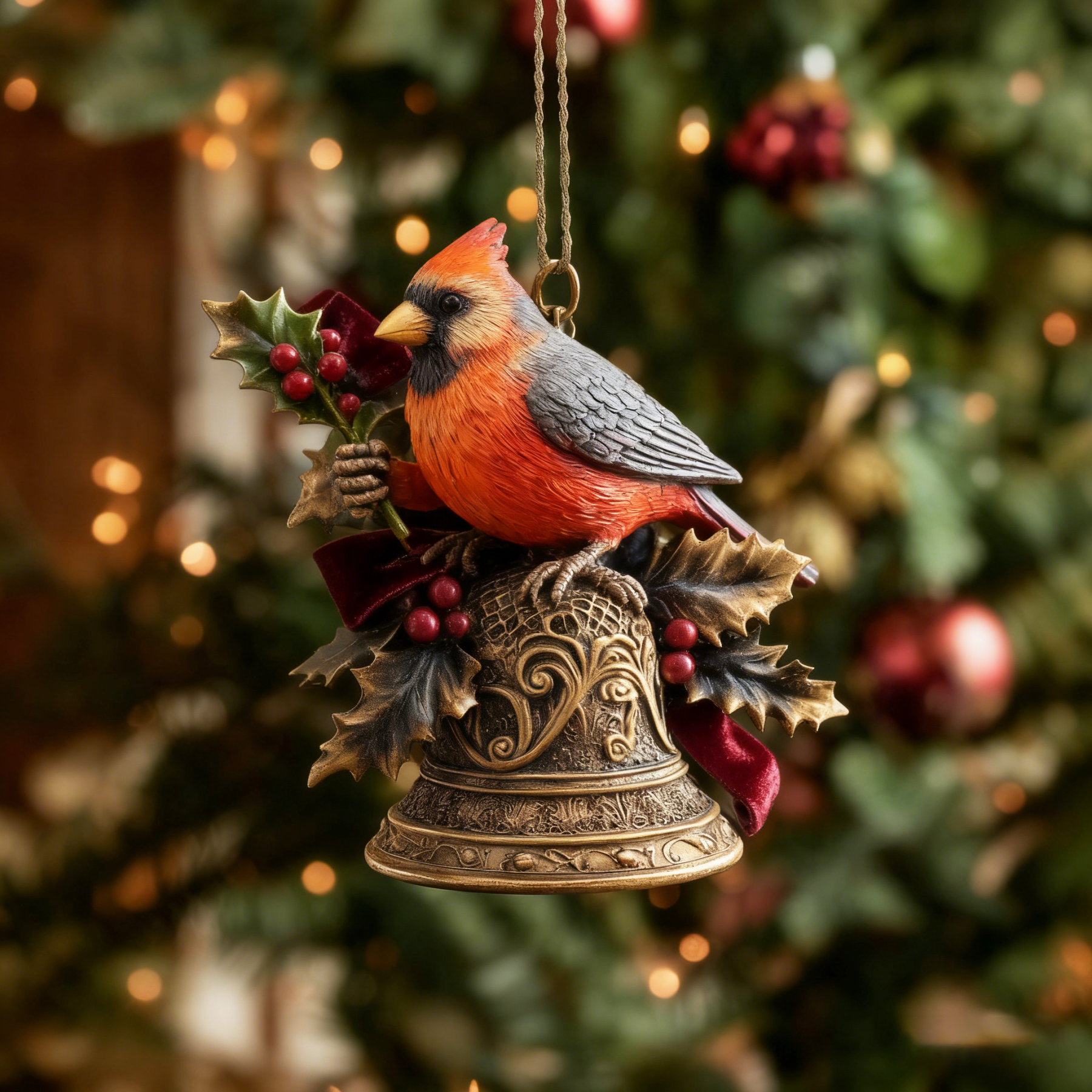 Woodland Blessings Bell Ornament Collection