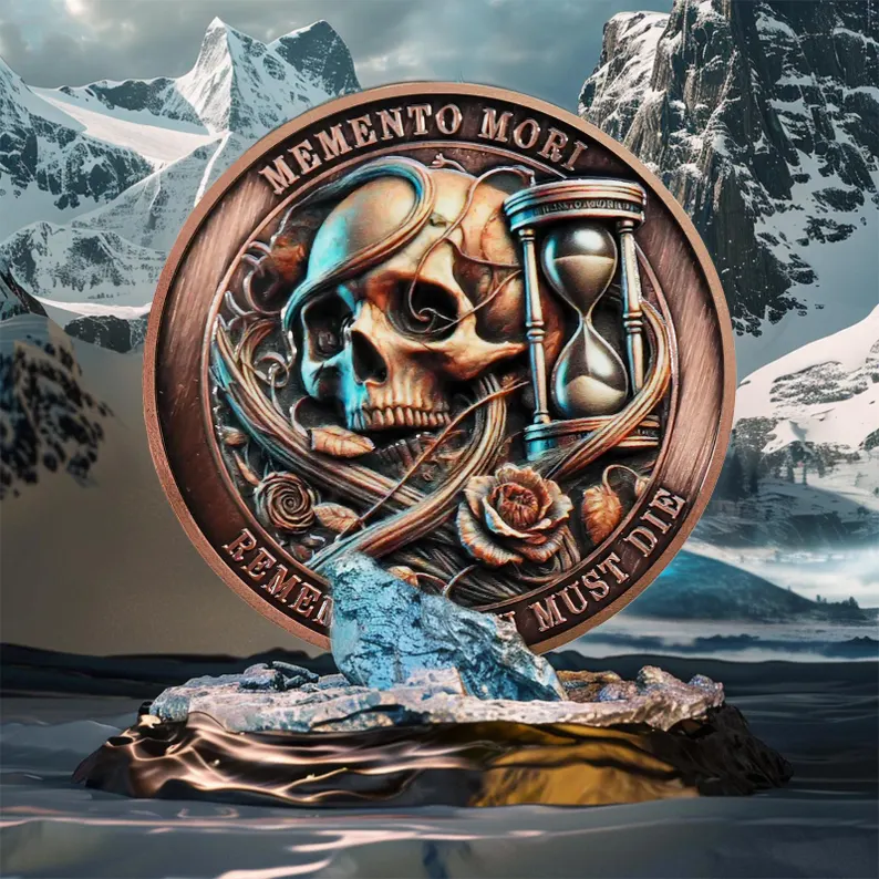 The Death Bell Memento Mori Coin