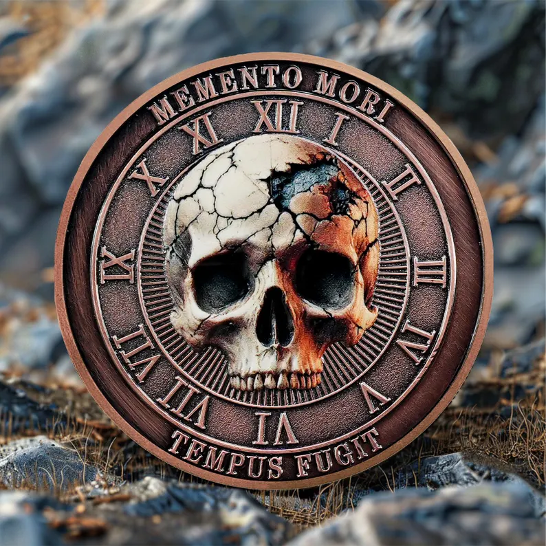 The Death Bell Memento Mori Coin