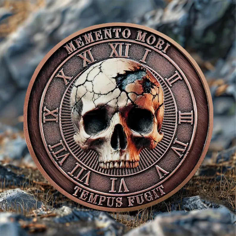 The Death Bell Memento Mori Coin