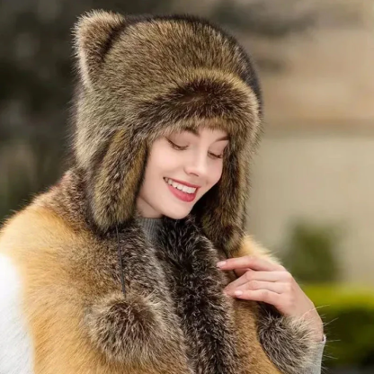 LAST DAY 49% OFF - Handmade Imitation Raccoon Fur Hat - - BUY 2 FREE SHIPPING