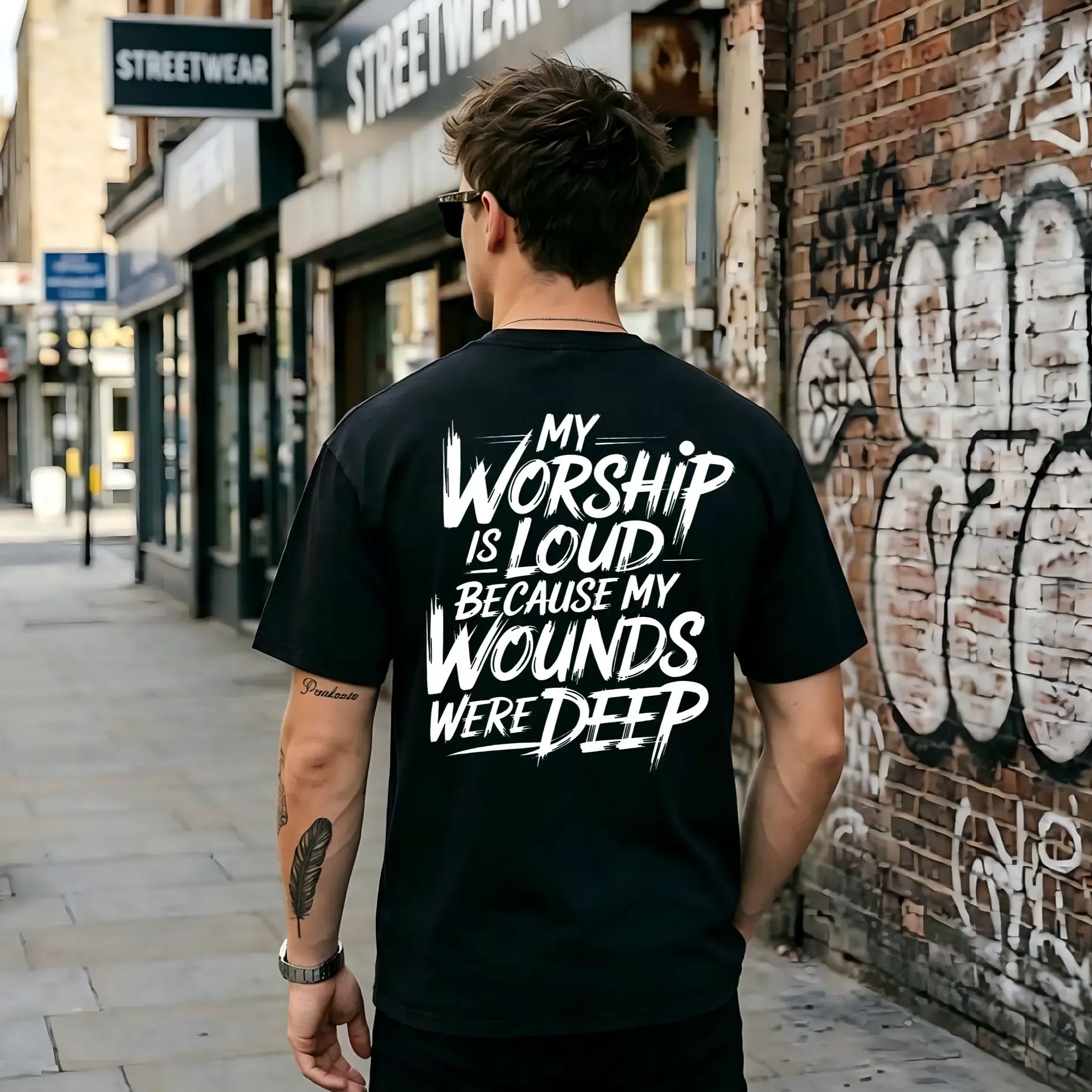 My Worship Is Loud Because My Wounds Were Deep Unisex Christian T-Shirt/Sweatshirt/Hoodie
