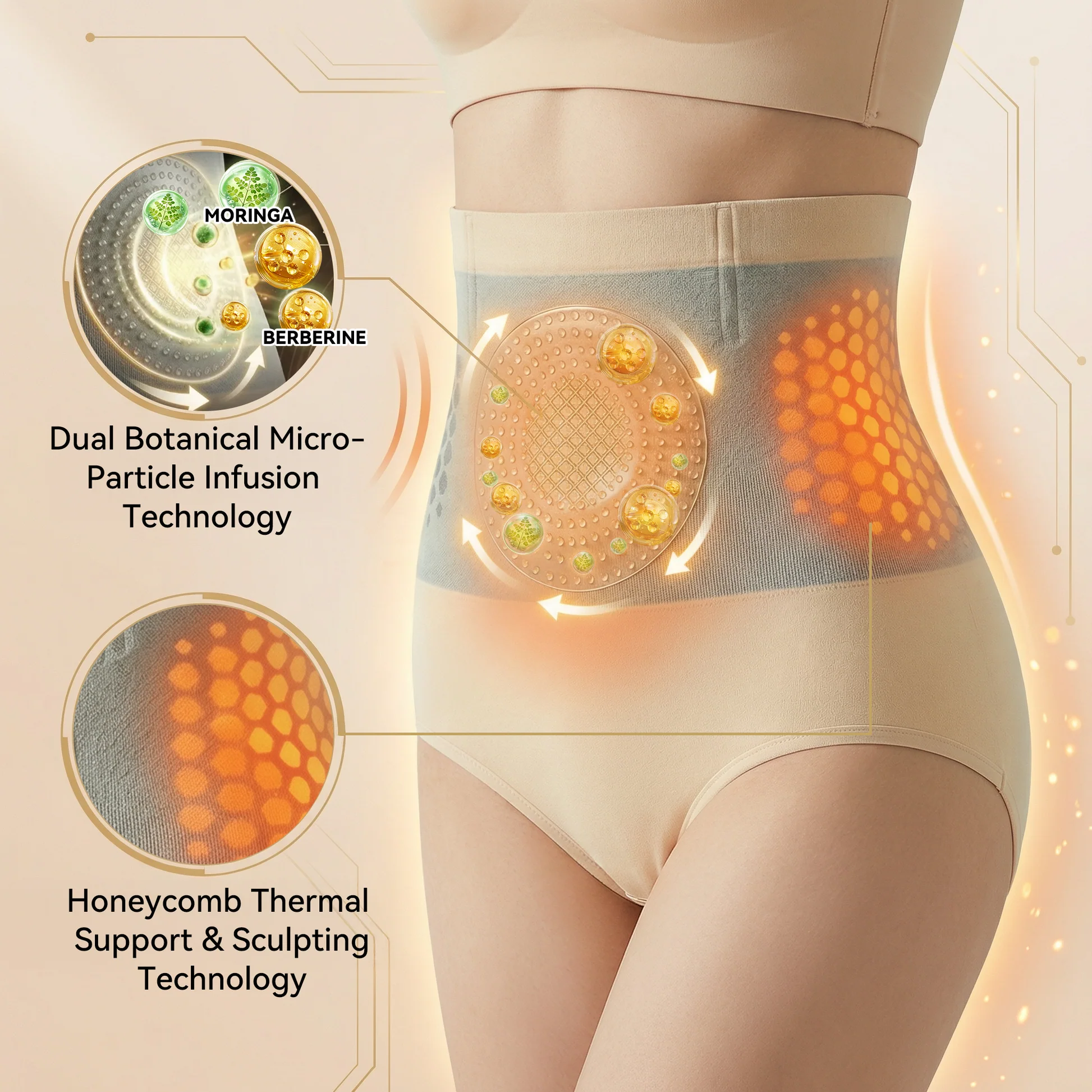 🏆Ends Today: 70% OFF! 💦🍕NESLEMY® 𝐌𝐨𝐫𝐢𝐧𝐠𝐚 & 𝐁𝐞𝐫𝐛𝐞𝐫𝐢𝐧𝐞 4‑In‑1 Micro‑Particle Sculpting & Fat‑Burn Shorts