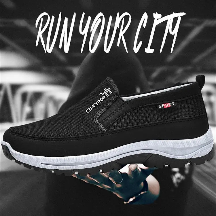 Men's Arch Support & Breathable and Light & Non-Slip Shoes - Proven Plantar Fasciitis, Foot and Heel Pain Relief-walkjoyful