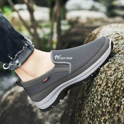 Men's Arch Support & Breathable and Light & Non-Slip Shoes - Proven Plantar Fasciitis, Foot and Heel Pain Relief-walkjoyful