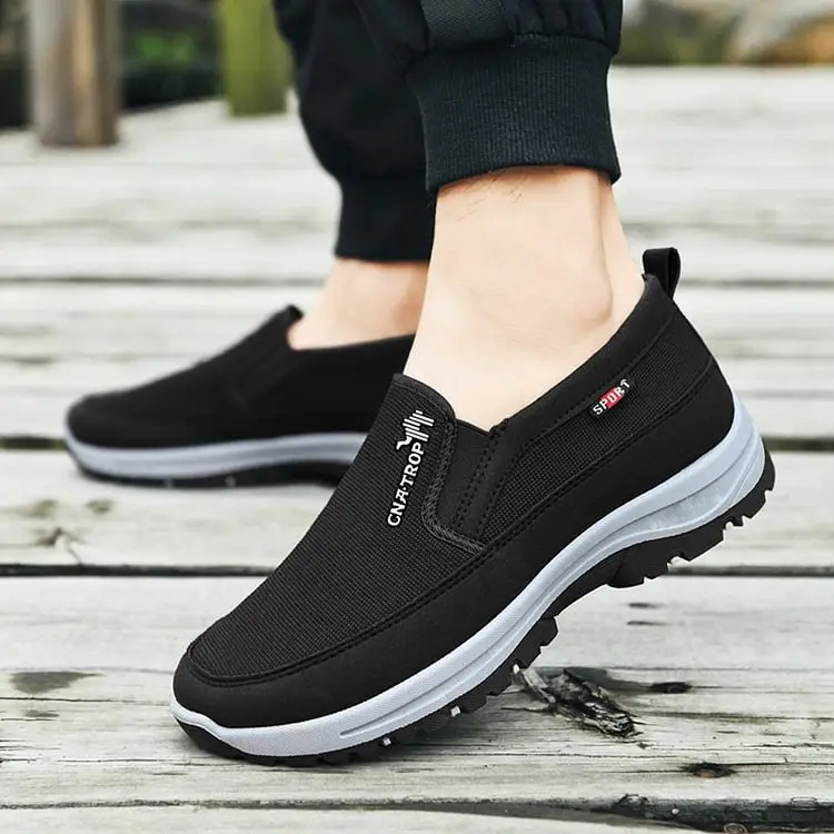 Men's Arch Support & Breathable and Light & Non-Slip Shoes - Proven Plantar Fasciitis, Foot and Heel Pain Relief-walkjoyful