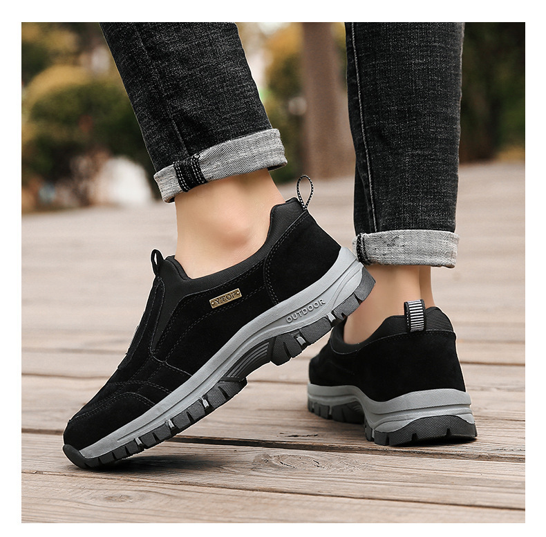 🔥ON THIS WEEK SALE 68% OFF🔥Men's Fashionable Orthopedic Shoes Rubber Casual Shoes（Buy 2 For Free Shipping）-walkjoyful