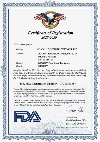 🔥Ends Today: 70% OFF! 🦷ROSOPLTM Custom-Fit Full Functional DenturesMake you more confident