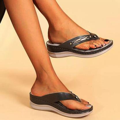 Vanccy- Summer Bling Sandals Comfortable Slippers-walkjoyful