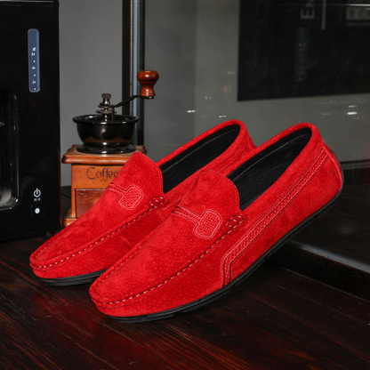 MEN��S COMFORTABLE SLIP-ON CASUAL SHOES-walkjoyful