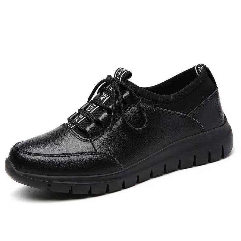 Women Orthopedic Leather Anti-Slip Shoes-walkjoyful