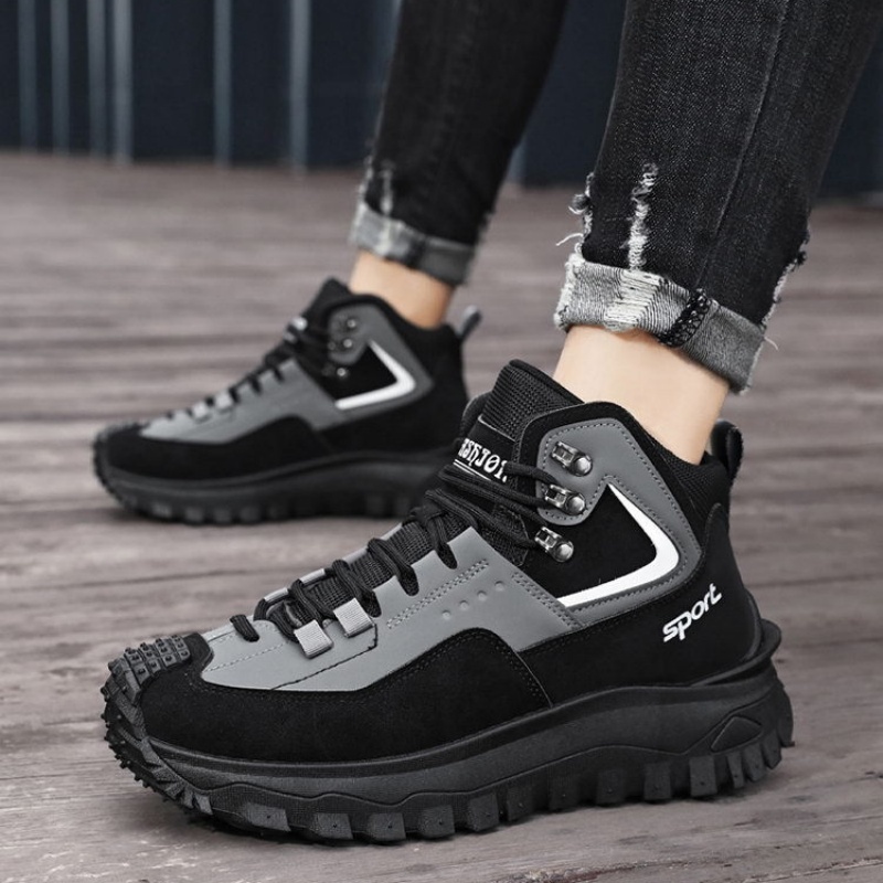 (⏰Limited Time Sale 70% OFF) Men's Outdoor Hiking Boots - Waterproof, Non-Slip, Puncture-Proof And Smash-Proof; Correct Arch Support And Wide Toe - Suitable For Daily Wear And Outdoor Adventures