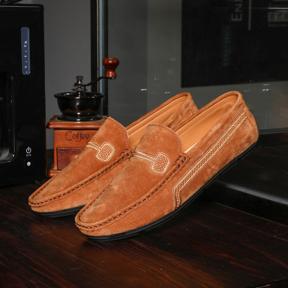 MEN��S COMFORTABLE SLIP-ON CASUAL SHOES-walkjoyful